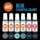 Set Bleu (BLUE ESSENTIAL COLORS, 6*17mL)