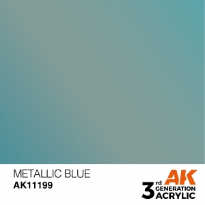 METALLIC BLUE 17mL