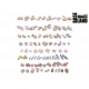 Animaux marins 28-32mm (x93)