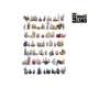 Bougies, lampes et explosifs 28-32mm (x68)