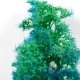 Arbre floqué Bleu-Vert