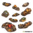 Kit de soclage petits débris orks 28-32mm (x10)