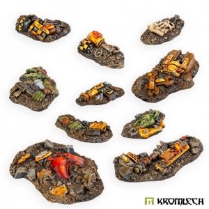 Kit de soclage petits débris orks 28-32mm (x10)