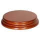 Socle rond petit modèle Acajou