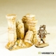 Ruines et grands décors égyptiens/désertiques 28-32mm (x5)