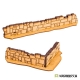 Murs en pierres droits + angles x6 28-32mm (MDF)