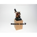 Socle hêtre - 25x35mm