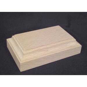 Socle carré plat 115 x 70mm