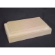 Socle carré plat 130 x 75mm