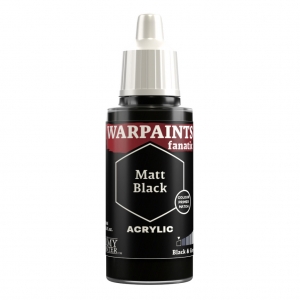 Warpaints Fanatic : Matt Black (18mL)