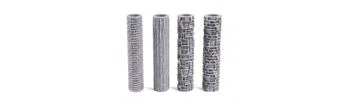 Rouleaux &agrave; textures