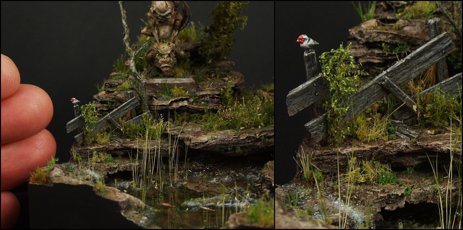 figurines oiseaux 28 mm minisocles