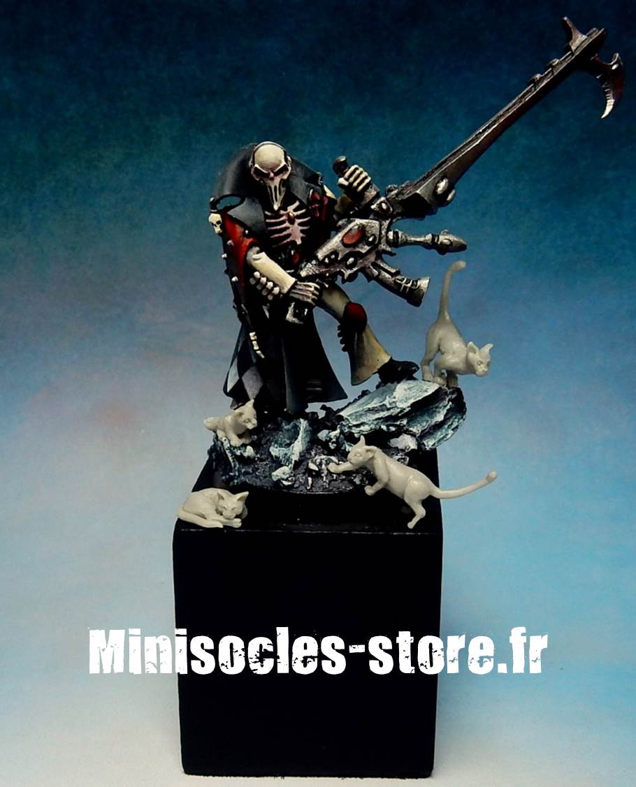 Figurines chats 28 32mm MINISOCLES