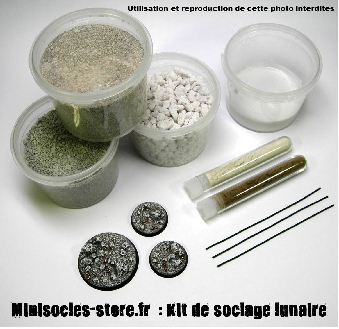 kit soclage figurines MINISOCLES